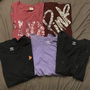 Victoria's Secret PINK BUNDLE/LOT - 5 pcs